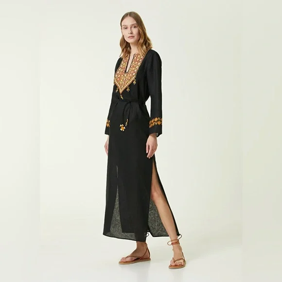 Tory Burch | Dresses | Nwt 498 Tory Burch Embroidered Linen Maxi Dress | Poshmark Tory Burch | Dresses | Nwt 498 Tory Burch Embroidered Linen Maxi Dress | Poshmark